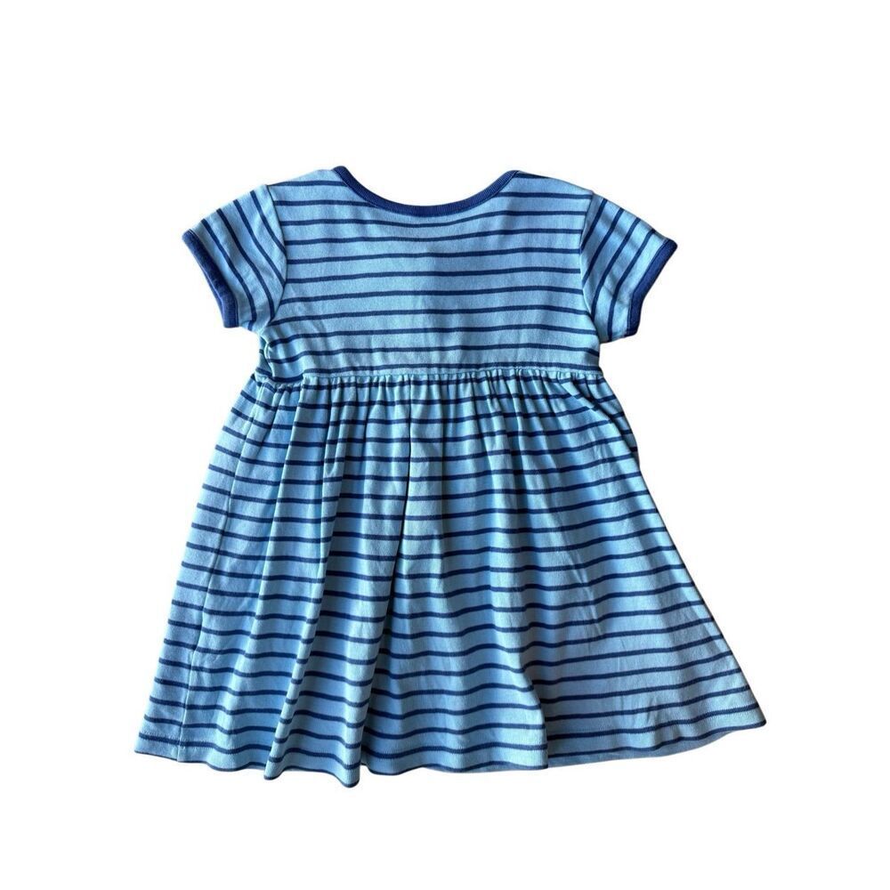 Hanna Andersson Blue Striped It's A Playdress, It's A Daydress Size 4T - Picture 5 of 11